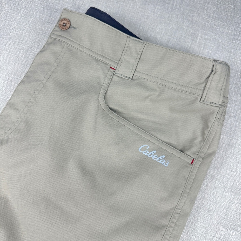 Cabelas XPG Hiking Pants Mens‎ XL 30 Tan Cool Phase Technical Outdoor M25PT099